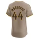 San Diego Padres ＃44 Joe Musgrove Men's Brown Elite Alternate Jersey