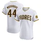 San Diego Padres ＃44 Joe Musgrove Men's White Elite Home Patch Jersey