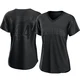 San Diego Padres ＃44 Joe Musgrove Women's Black Authentic Pitch Fashion Jersey