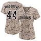 San Diego Padres ＃44 Joe Musgrove Women's Camo Limited 2nd Alternate Jersey