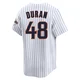 San Diego Padres ＃48 Rodolfo Duran Men's White Limited Cooperstown Collection Jersey