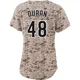 San Diego Padres ＃48 Rodolfo Duran Women's Camo Limited 2nd Alternate Jersey
