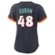 San Diego Padres ＃48 Rodolfo Duran Women's Limited Obsidian 2026 City Connect Stadium Jersey