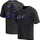 San Diego Padres ＃48 Rodolfo Duran Youth Black Replica Holographic Alternate Jersey