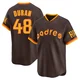 San Diego Padres ＃48 Rodolfo Duran Youth Brown Limited Cooperstown Collection Jersey