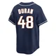 San Diego Padres ＃48 Rodolfo Duran Youth Navy Limited Cooperstown Collection Jersey