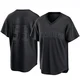 San Diego Padres ＃55 Lucas Giolito Men's Black Replica Pitch Fashion Jersey