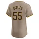 San Diego Padres ＃55 Lucas Giolito Men's Brown Elite Alternate Jersey