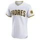San Diego Padres ＃55 Lucas Giolito Men's White Elite Home Jersey