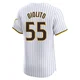San Diego Padres ＃55 Lucas Giolito Men's White Elite Home Jersey