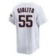 San Diego Padres ＃55 Lucas Giolito Men's White Limited Cooperstown Collection Jersey