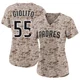 San Diego Padres ＃55 Lucas Giolito Women's Camo Limited 2nd Alternate Jersey