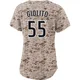 San Diego Padres ＃55 Lucas Giolito Women's Camo Limited 2nd Alternate Jersey