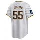 San Diego Padres ＃55 Lucas Giolito Youth White Replica 2024 World Tour Seoul Series Home Jersey