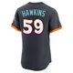 San Diego Padres ＃59 Garrett Hawkins Men's Authentic Obsidian 2026 City Connect Stadium Jersey