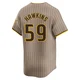 San Diego Padres ＃59 Garrett Hawkins Youth Limited Tan Alternate Jersey
