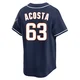 San Diego Padres ＃63 Daison Acosta Youth Navy Limited Cooperstown Collection Jersey