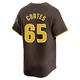 San Diego Padres ＃65 Nestor Cortes Men's Brown Limited Away Jersey