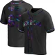 San Diego Padres ＃65 Nestor Cortes Youth Black Replica Holographic Alternate Jersey