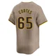 San Diego Padres ＃65 Nestor Cortes Youth Limited Tan Alternate Jersey