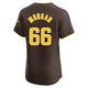 San Diego Padres ＃66 David Morgan Men's Brown Elite Road Vapor Premier Jersey
