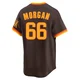 San Diego Padres ＃66 David Morgan Men's Brown Limited Cooperstown Collection Jersey