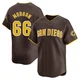 San Diego Padres ＃66 David Morgan Youth Brown Limited Away Jersey