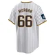 San Diego Padres ＃66 David Morgan Youth White Replica 2024 World Tour Seoul Series Home Jersey