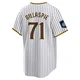 San Diego Padres ＃71 Logan Gillaspie Men's White Replica 2024 World Tour Seoul Series Home Jersey