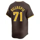 San Diego Padres ＃71 Logan Gillaspie Youth Brown Limited Away Jersey