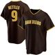 San Diego Padres ＃9 Graig Nettles Youth Brown Replica Road Jersey